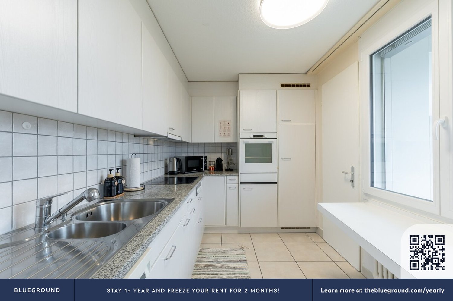 4 rooms furnished flat
