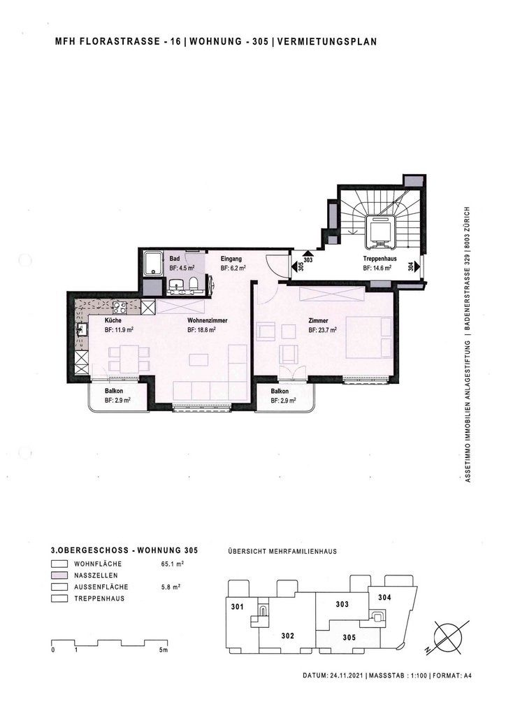 Appartamento di 1 ½ locali, foto 10 di 10