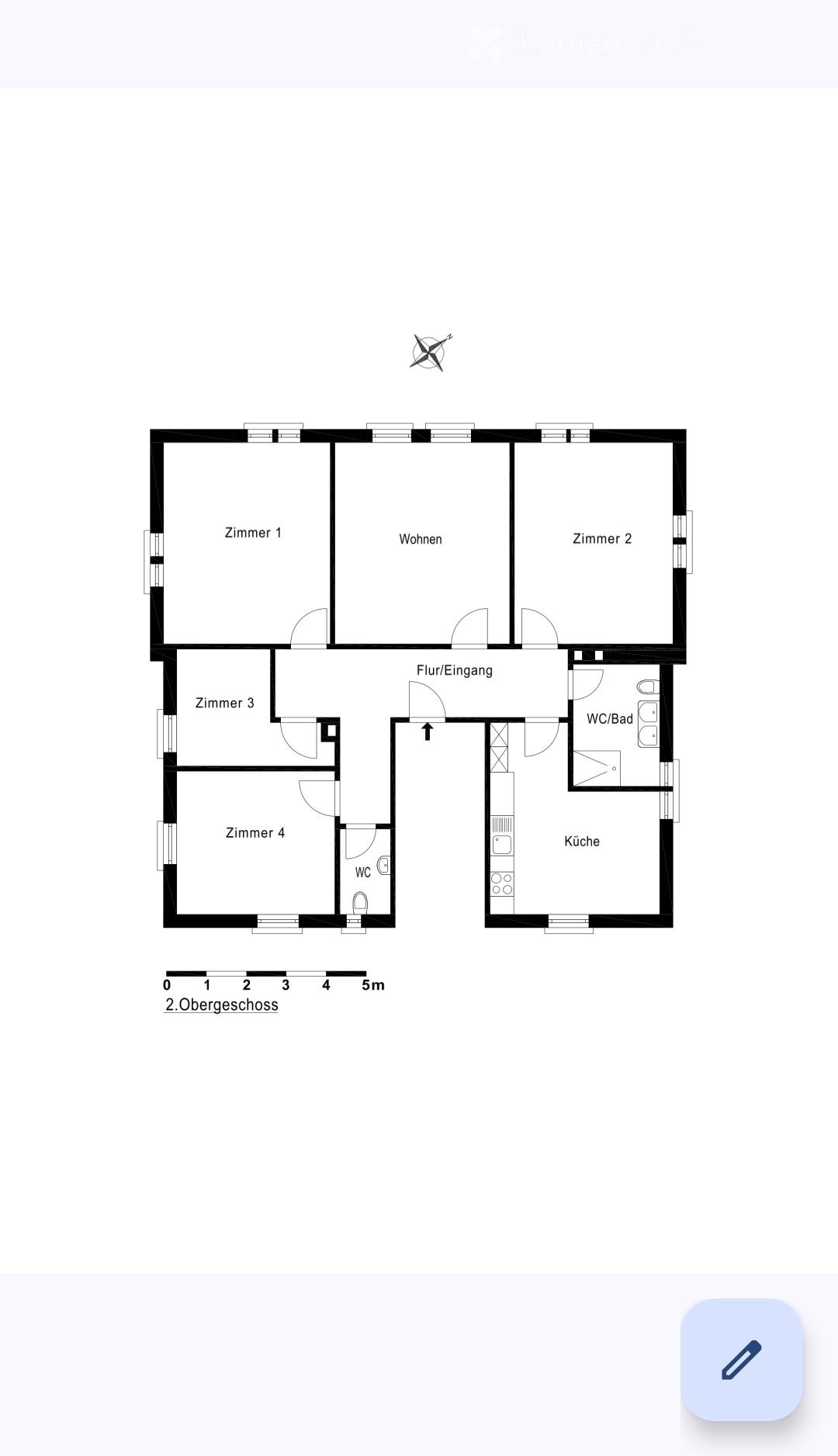 Appartamento di 5 locali, foto 3 di 5