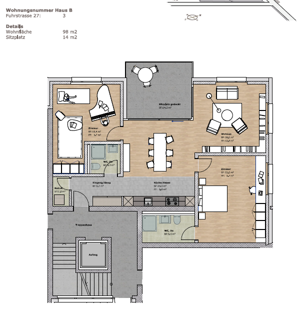 Appartamento di 2 ½ locali, foto 9 di 9