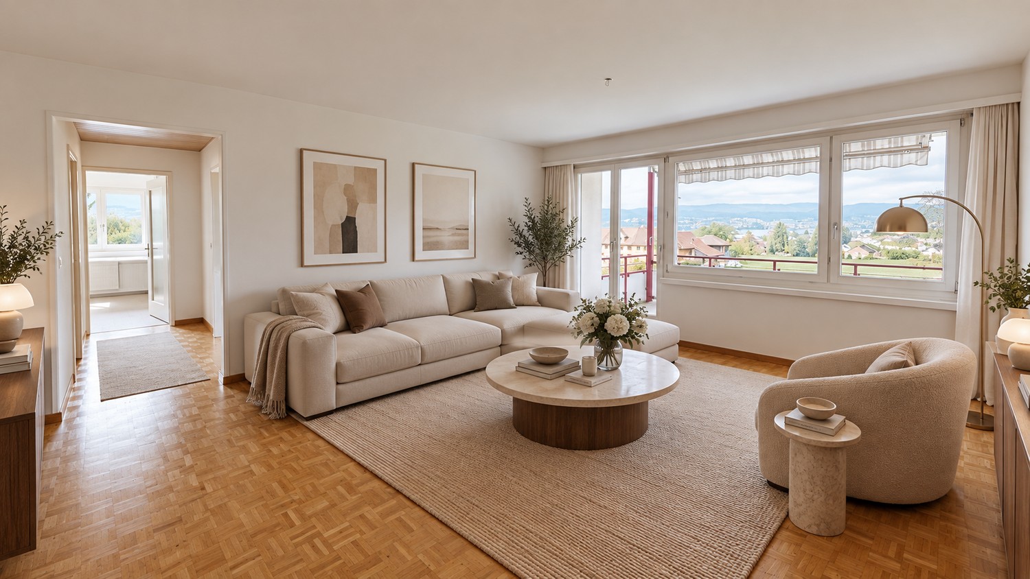 4 rooms apartment