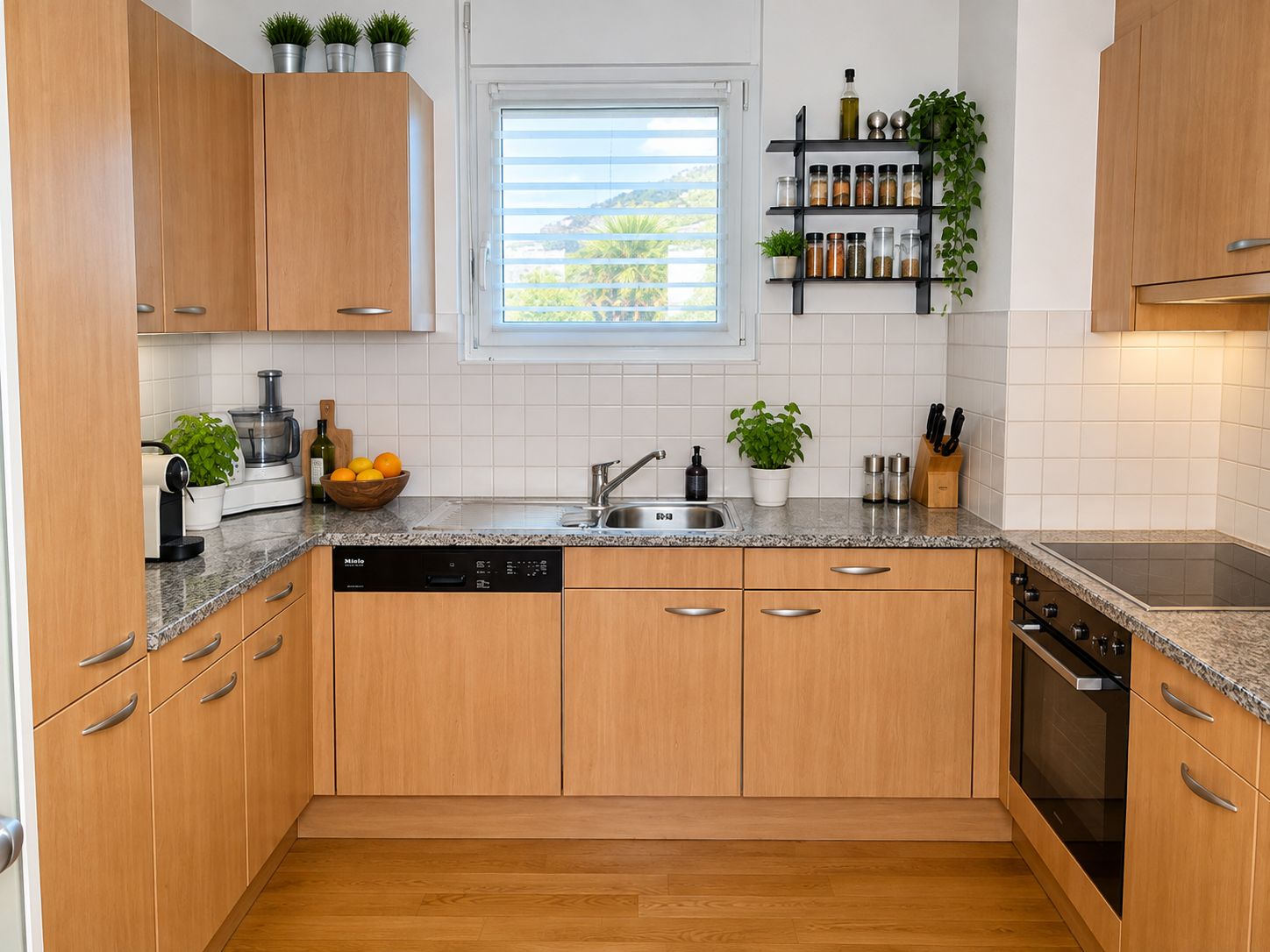 3 rooms terrace flat