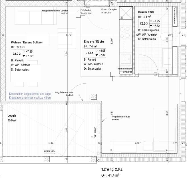 appartamento di 2 locali