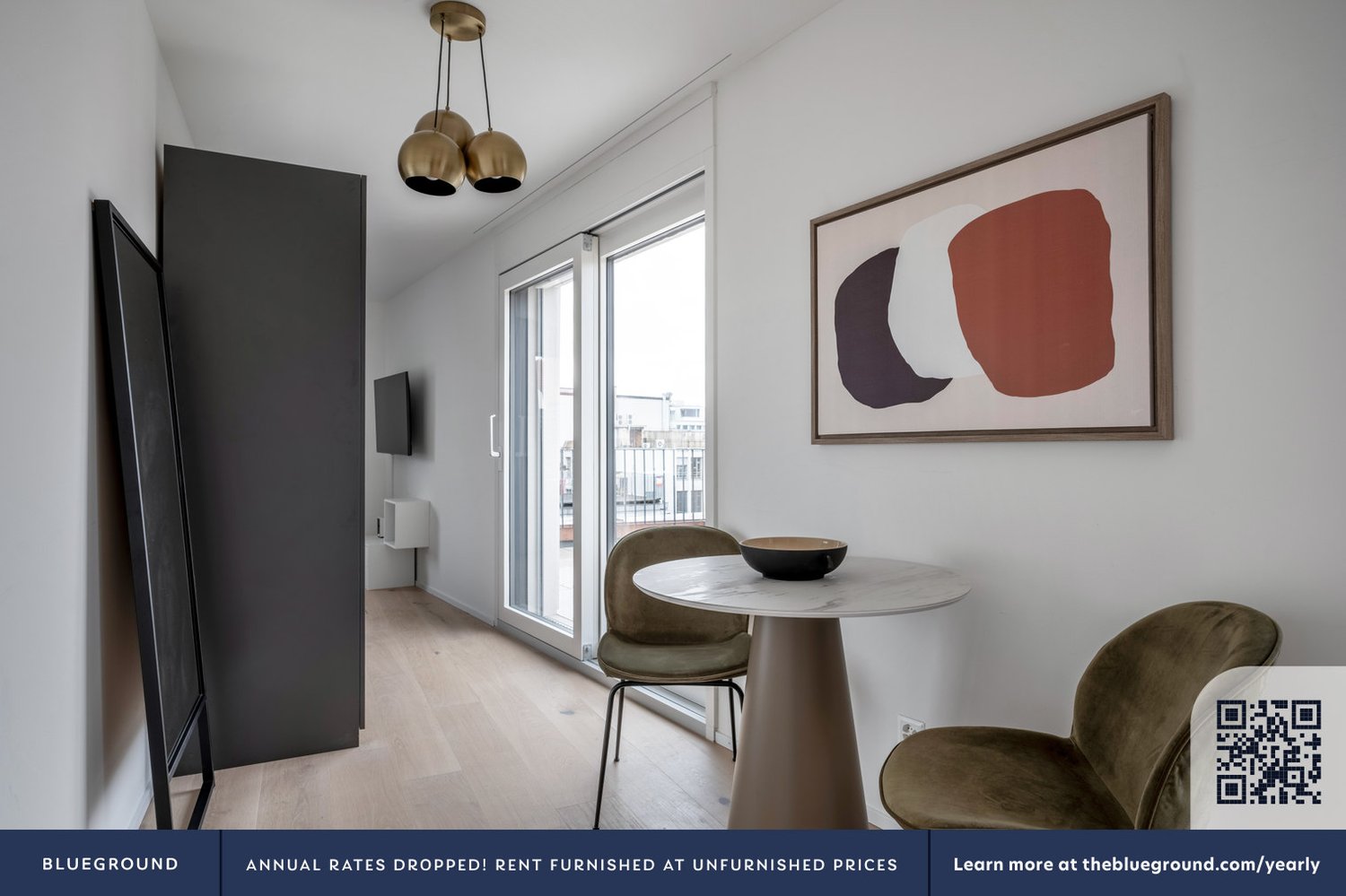 1 ½ rooms apartment