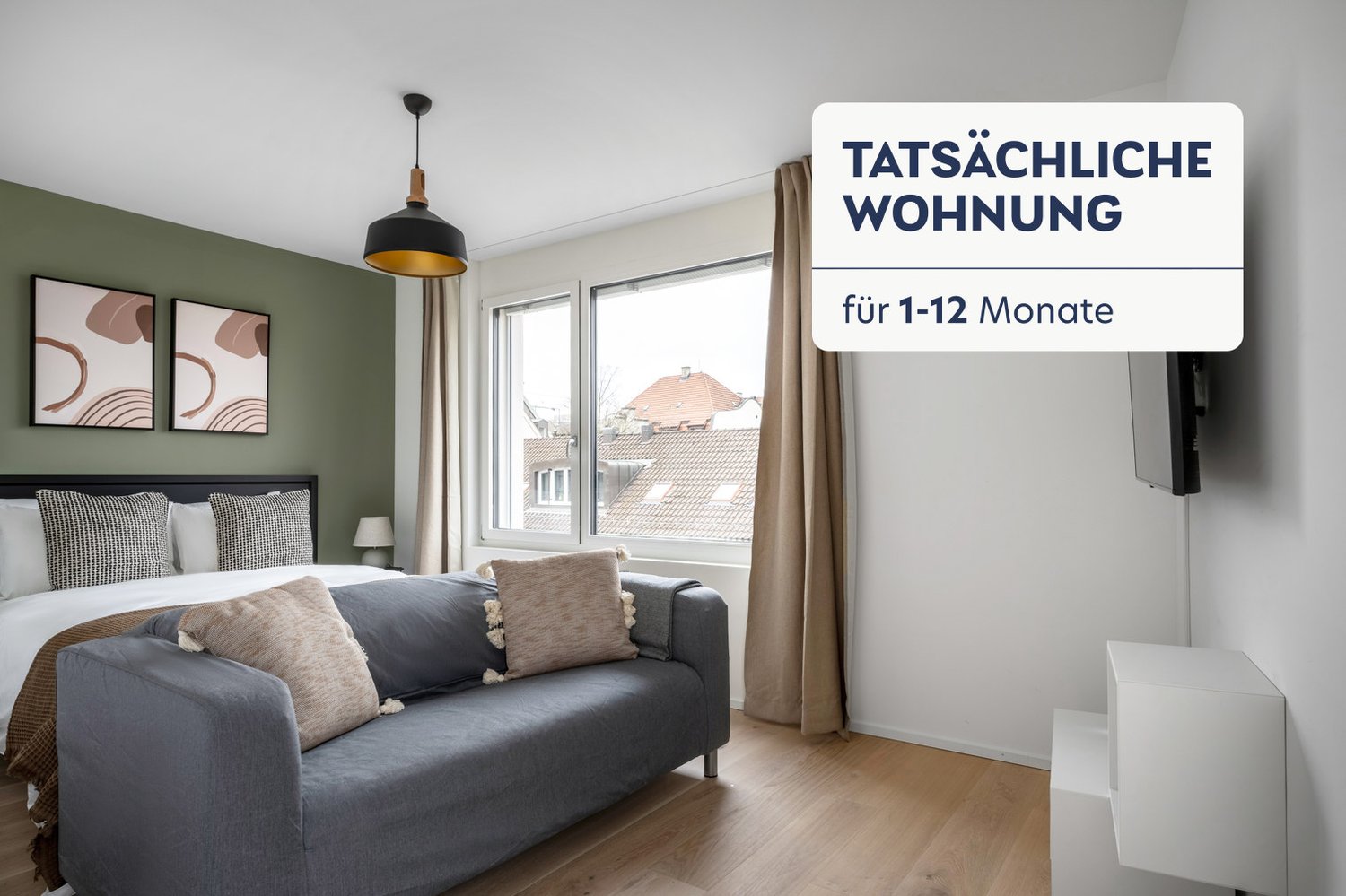 1 ½ rooms apartment
