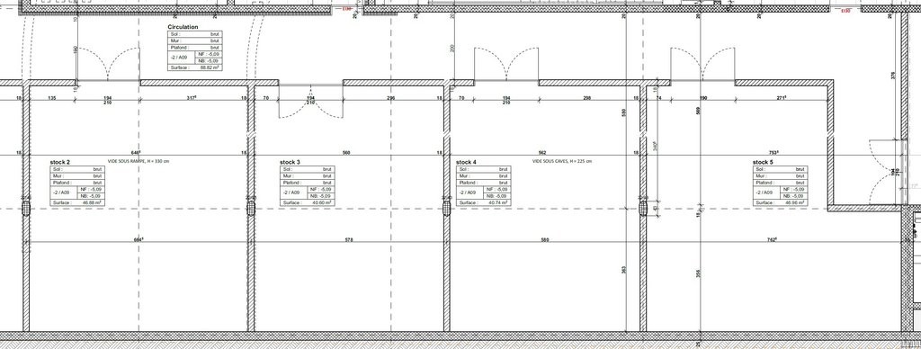 47m² deposito