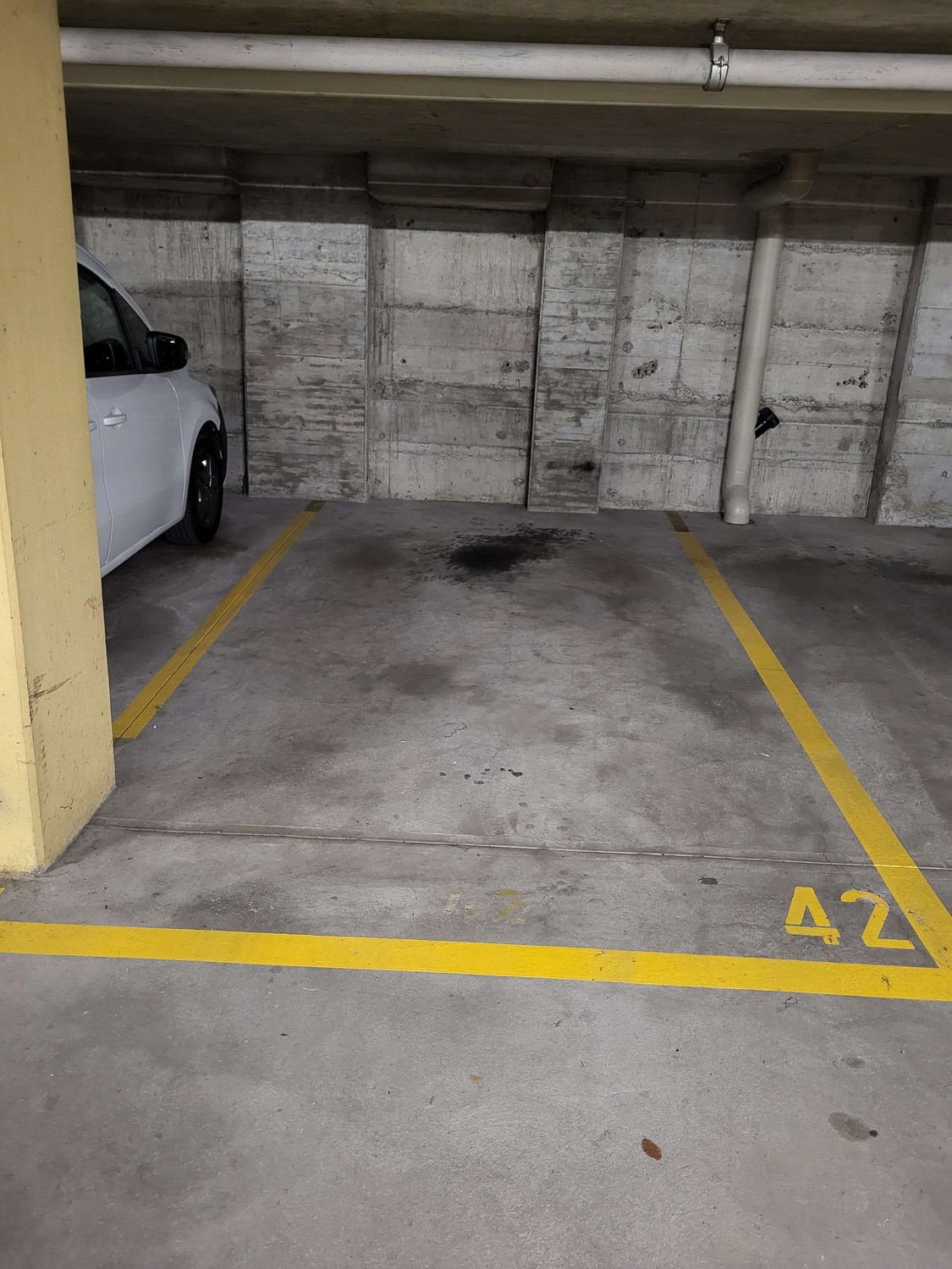 Posto auto sotterraneo
