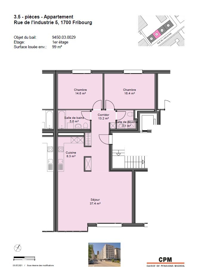 3 ½ rooms apartment, foto 1 di 10