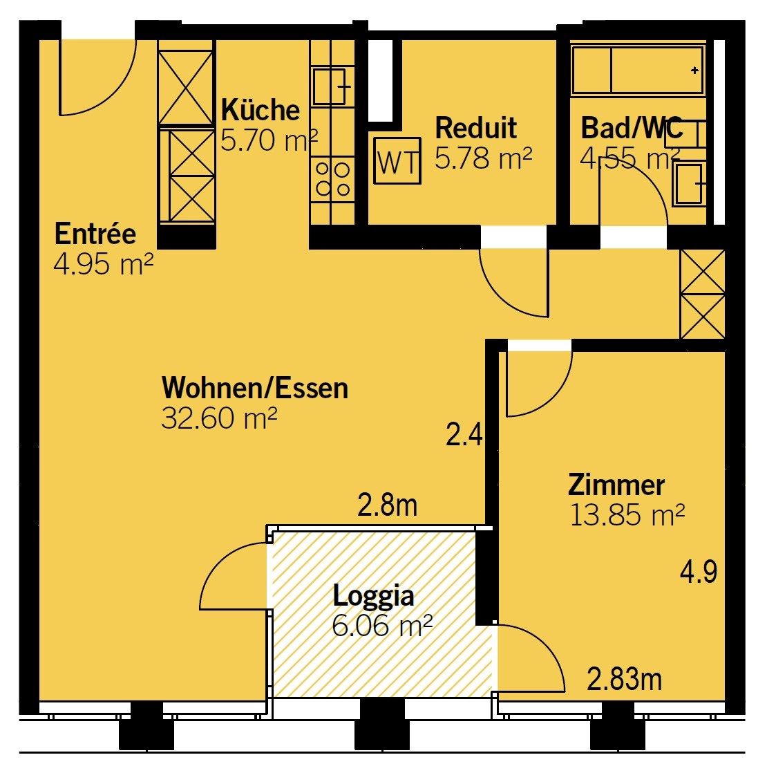 Appartamento di 1 ½ locali, foto 4 di 10
