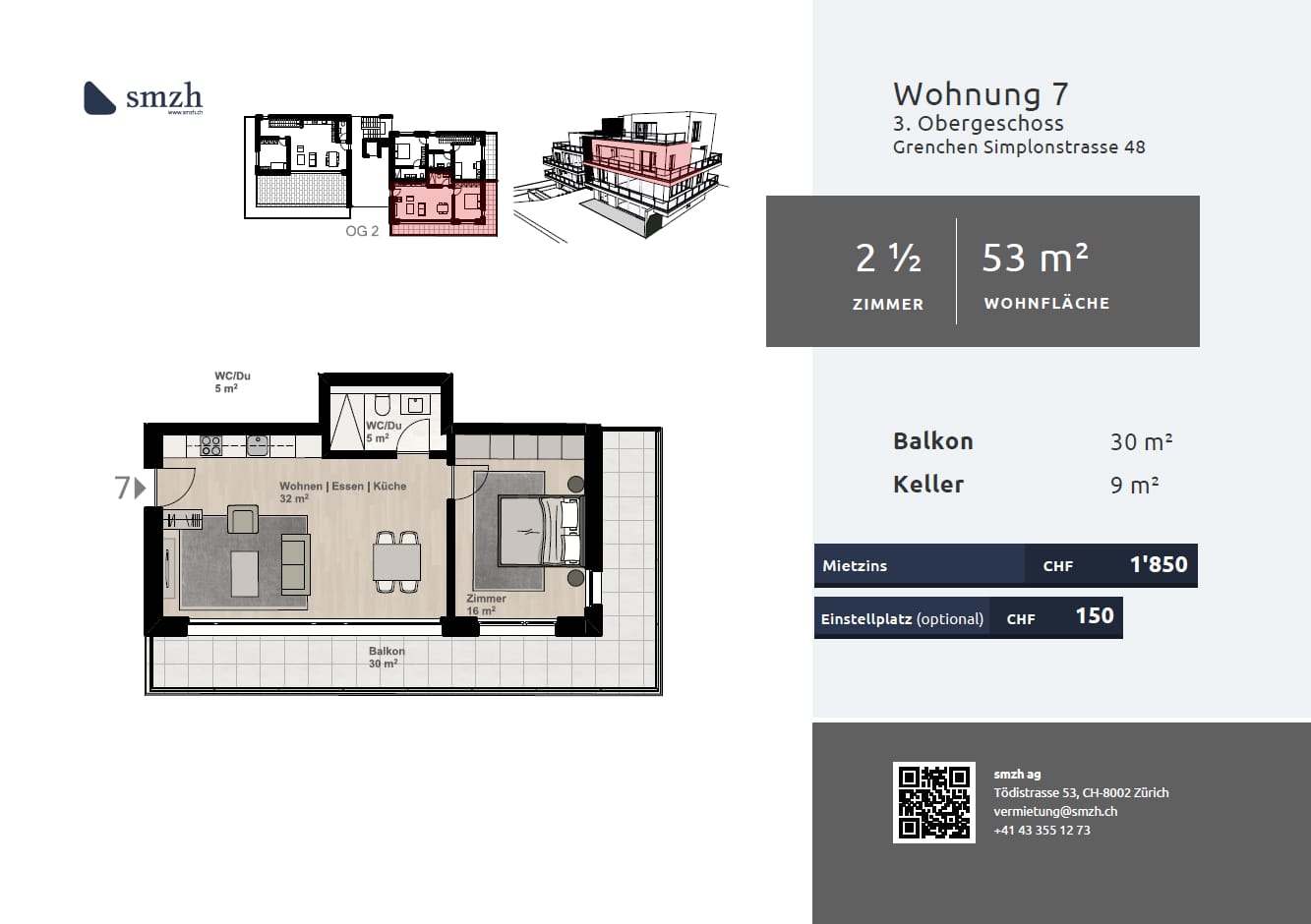 Appartamento di 2 ½ locali, foto 2 di 10