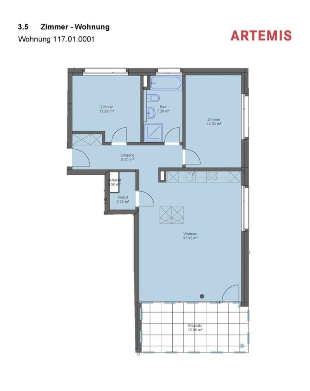 Appartamento di 3 ½ locali, foto 4 di 9