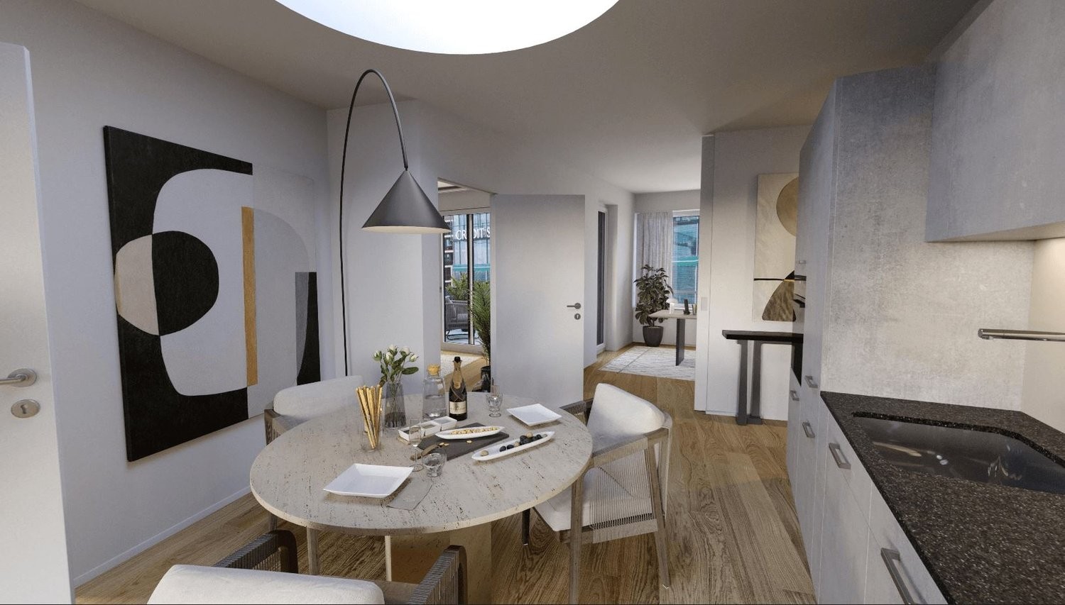 2 ½ rooms apartment