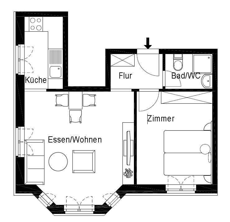 Appartamento di 2 ½ locali, foto 6 di 6