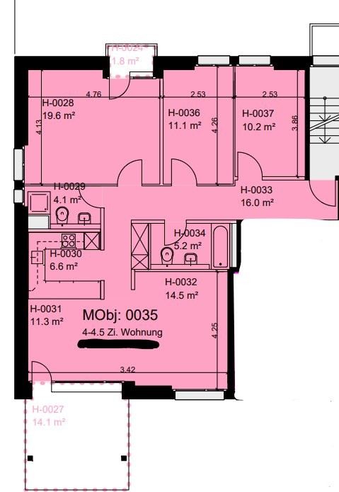 Appartamento di 2 ½ locali, foto 10 di 10