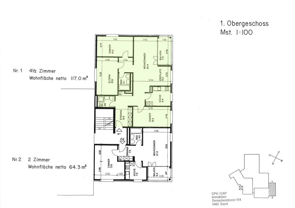 Appartamento di 4 ½ locali