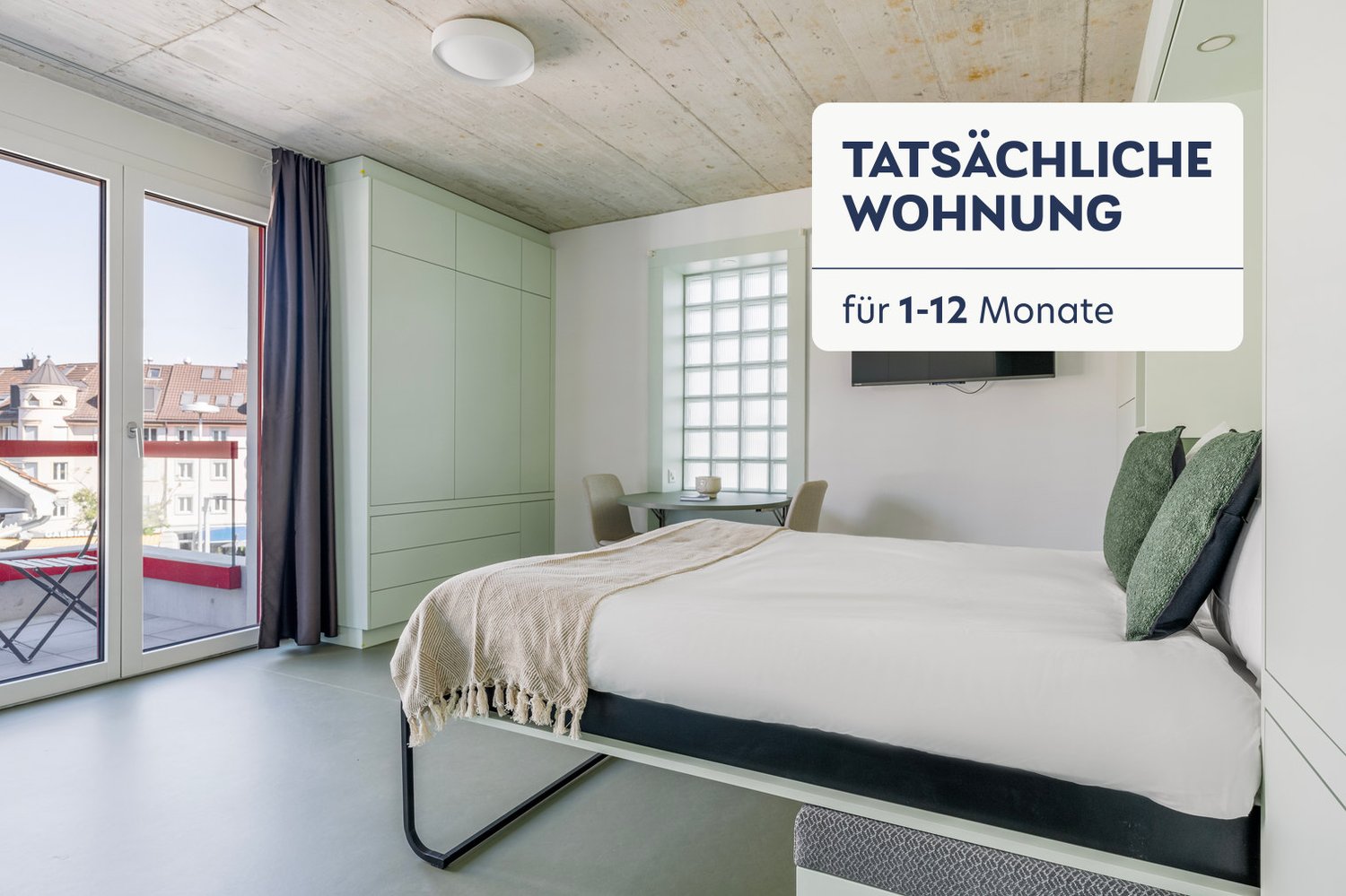 1 ½ rooms furnished flat, foto 1 di 10