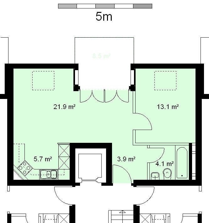 Appartamento di 2 ½ locali