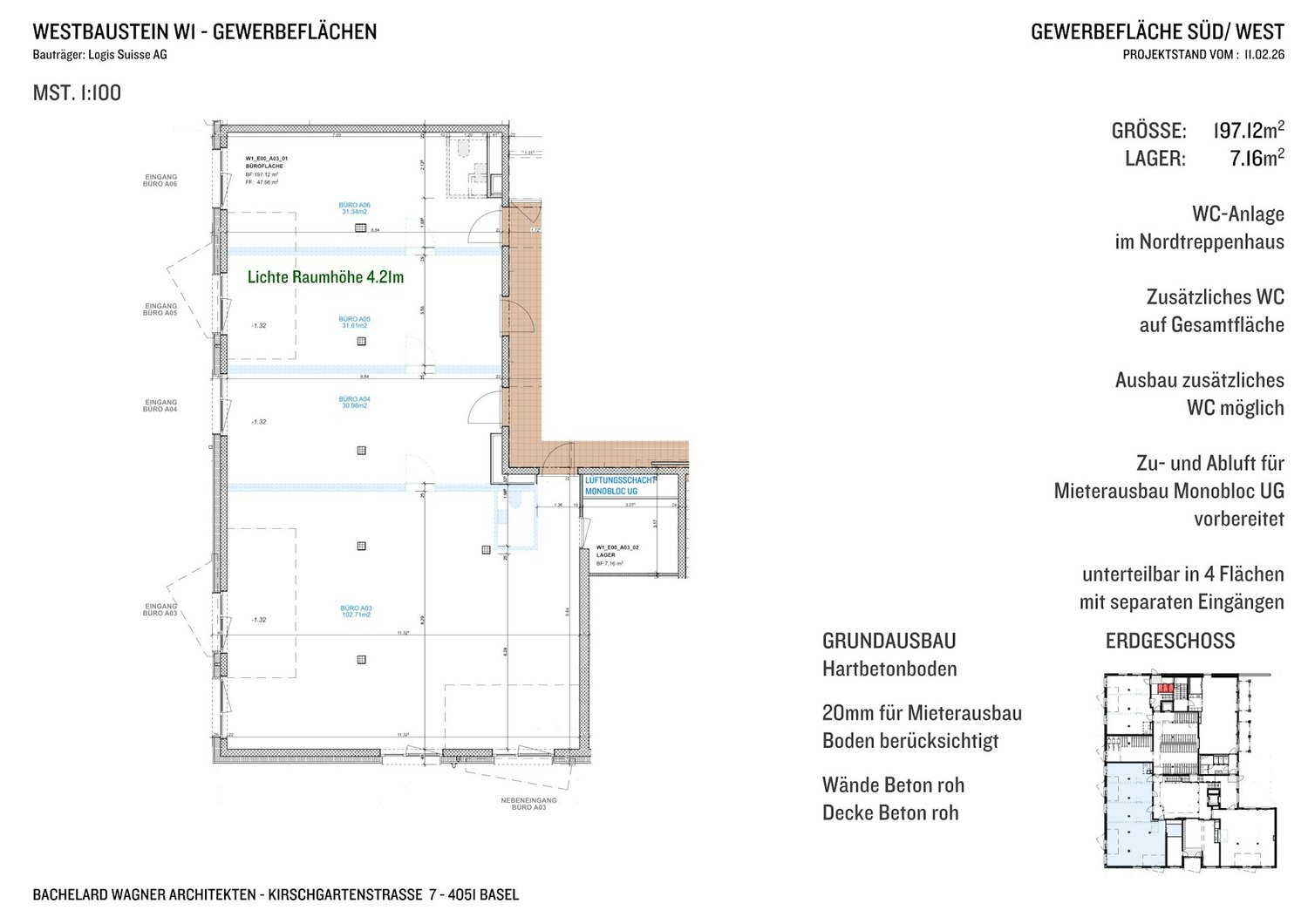 117m² commerciale