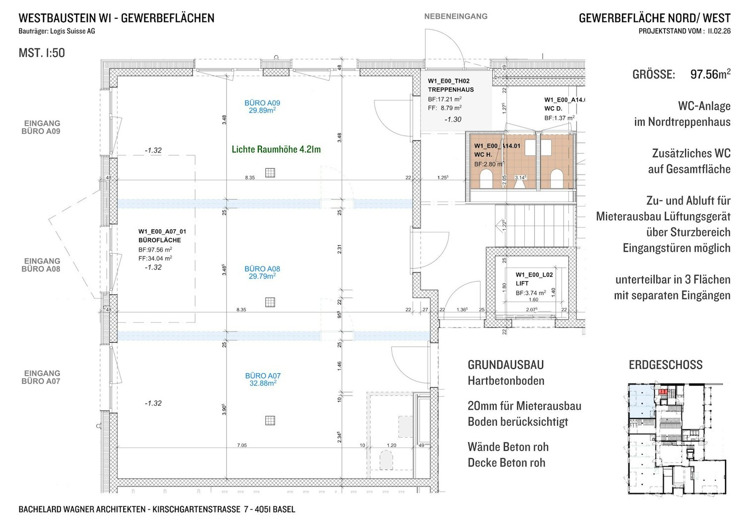117m² commerciale