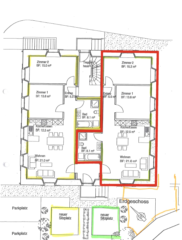 Appartamento di 3 ½ locali