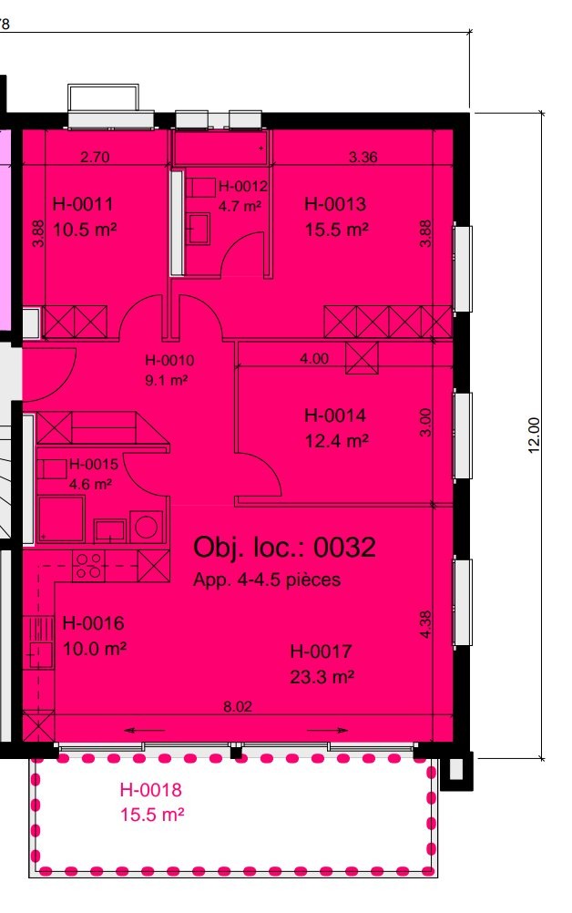 Appartamento di 4 ½ locali, foto 4 di 4
