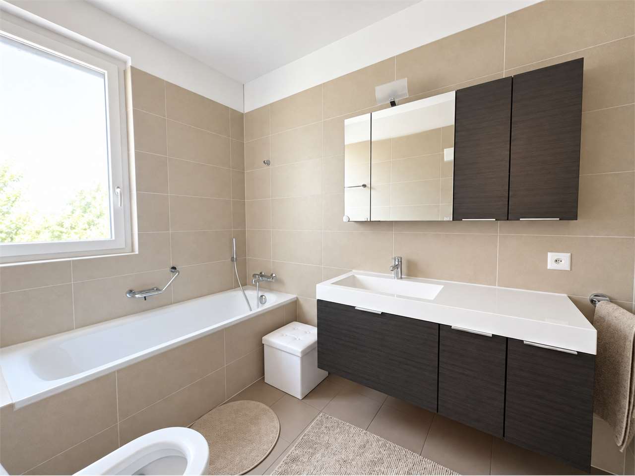3 ½ rooms furnished flat