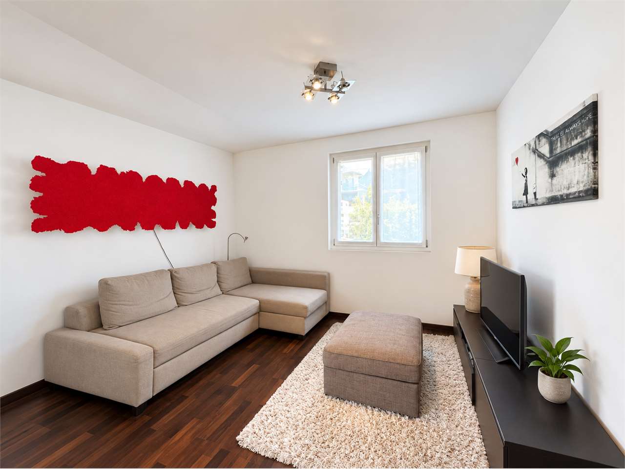 3 ½ rooms furnished flat