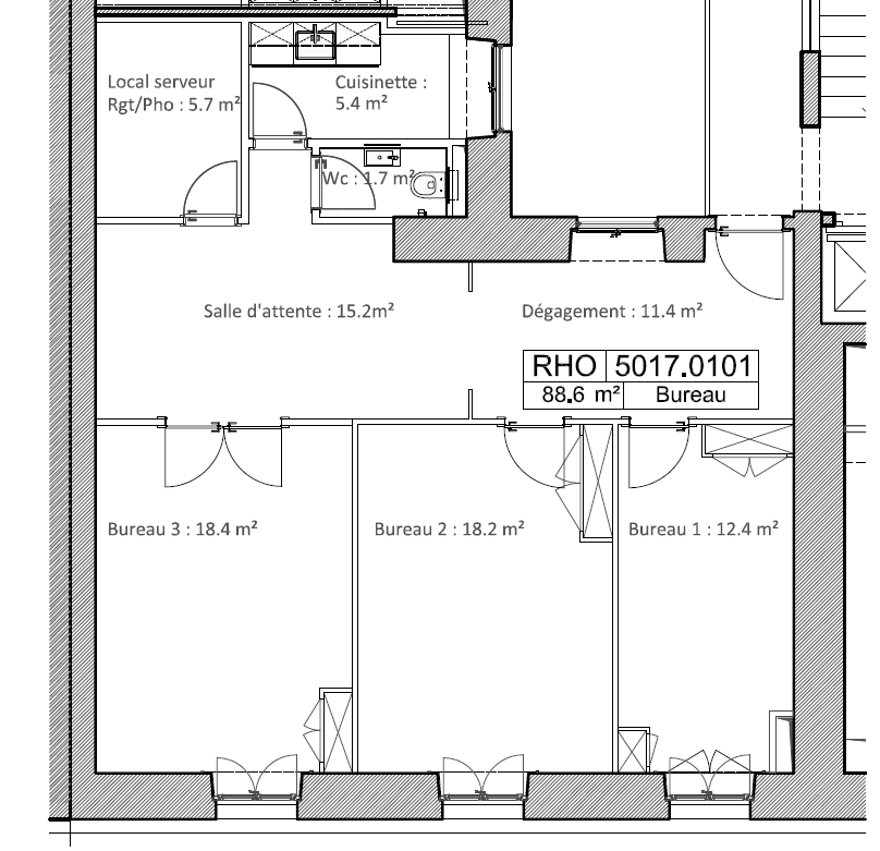 89m² ufficio, foto 6 di 6
