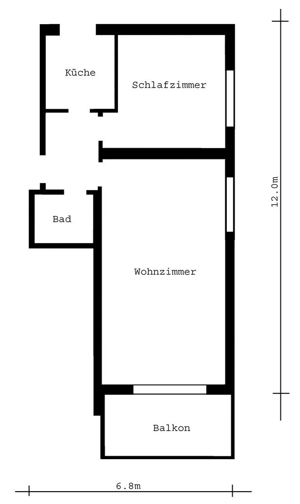 Appartement de 2 ½ pièces