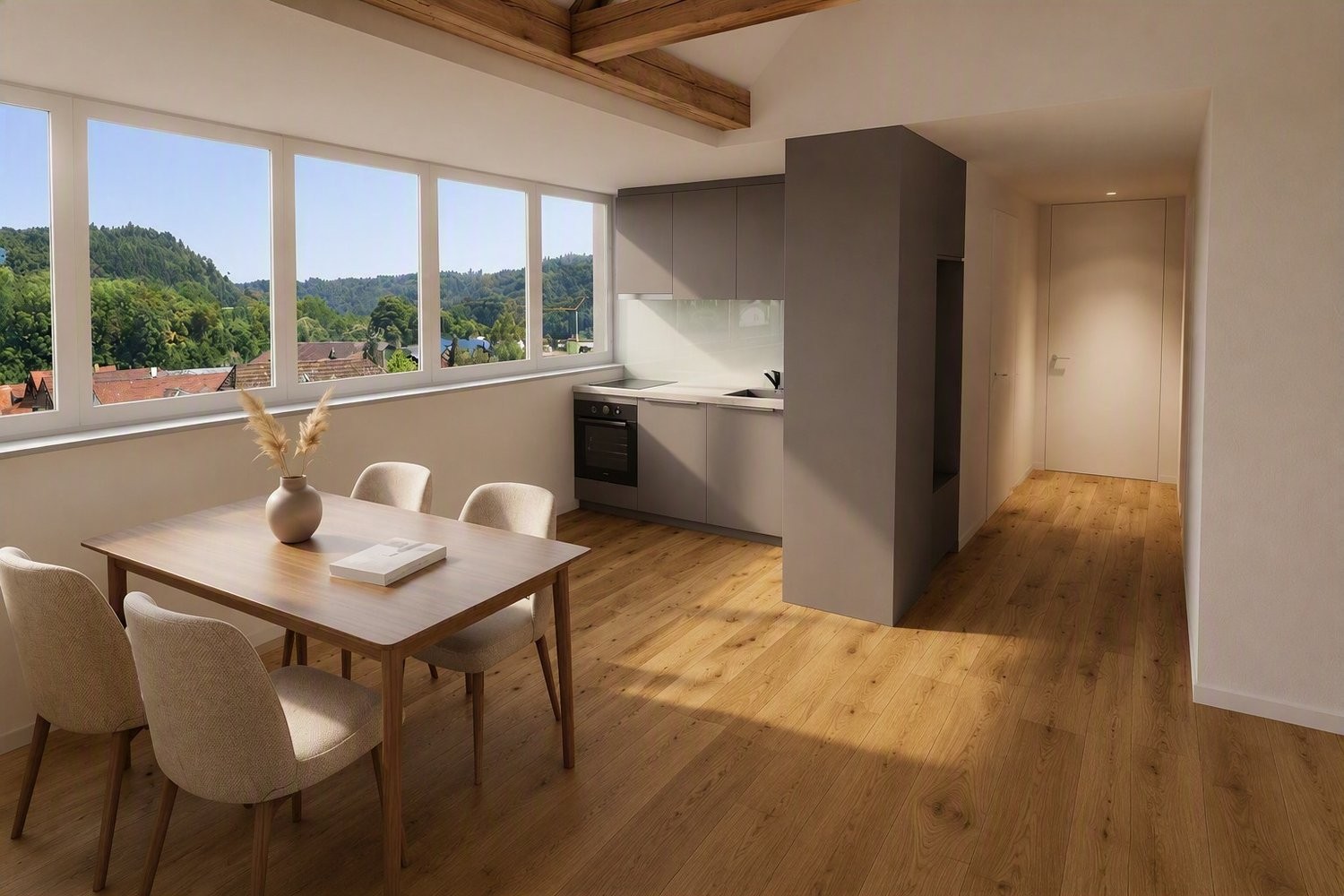 2 locali appartamento mansardato, foto 4 di 6