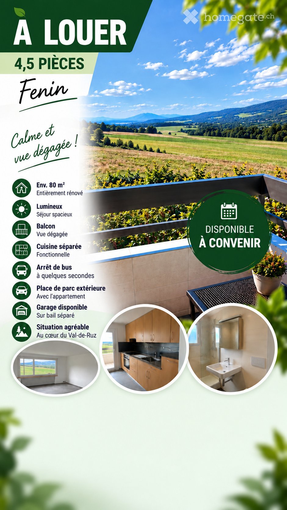 Appartamento di 4 ½ locali