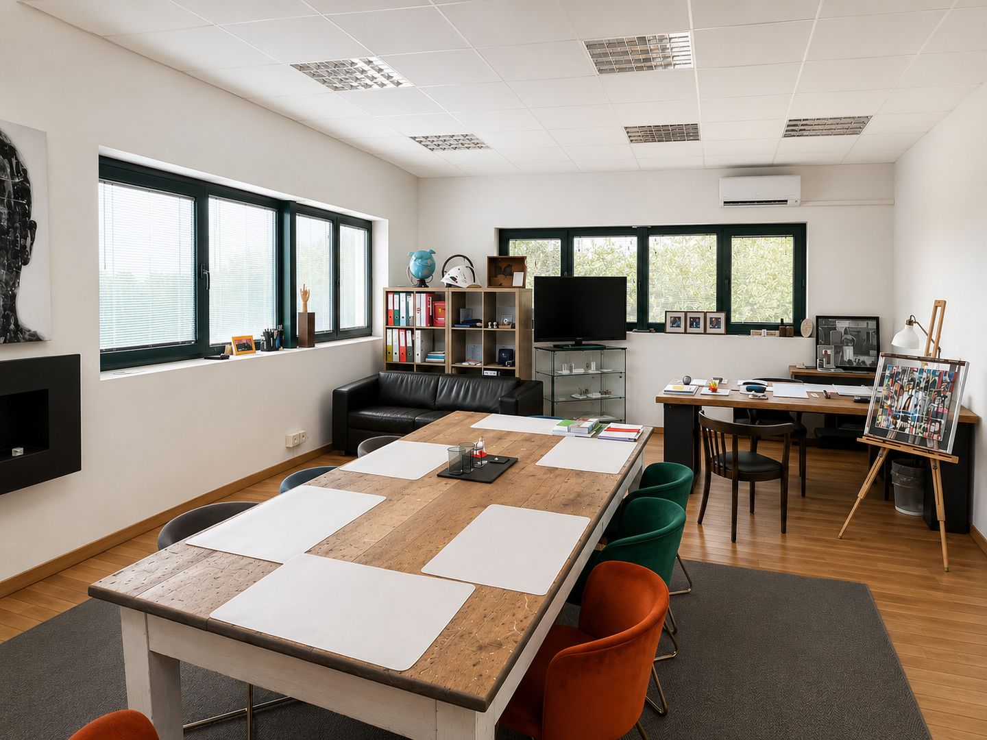 276m² office