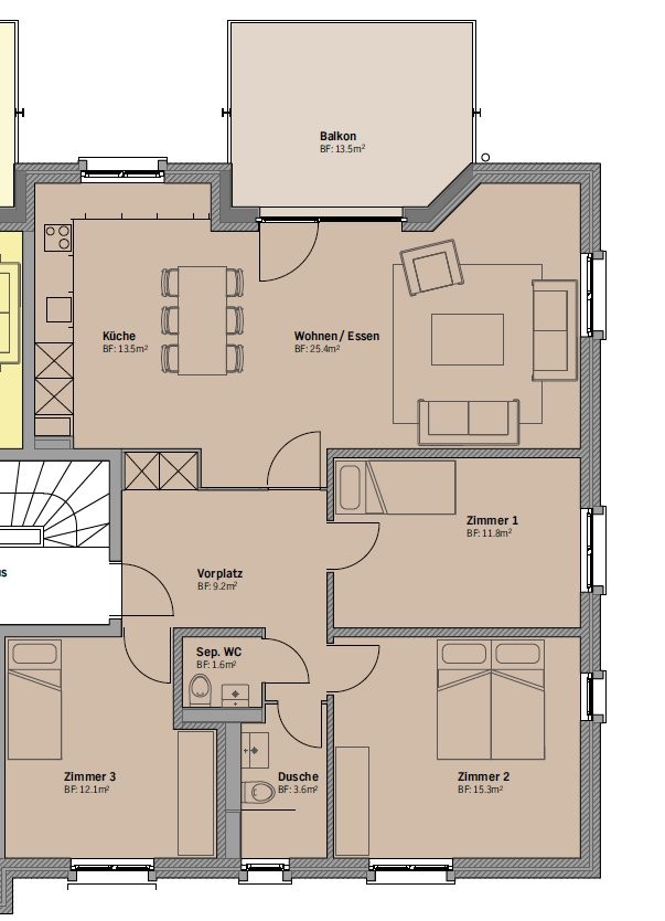 Appartamento di 4 ½ locali, foto 7 di 7
