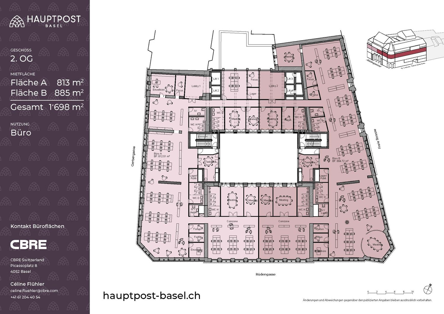 ufficio di 2200m²