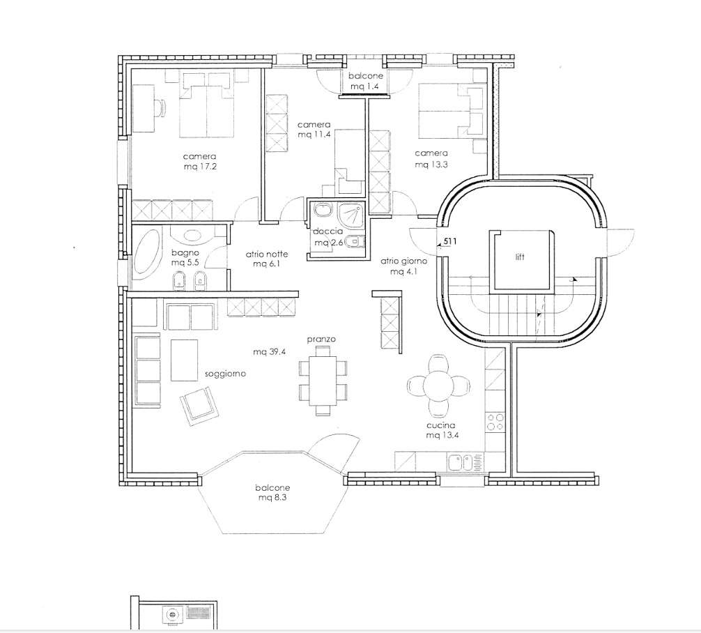 4 ½ rooms apartment, foto 10 di 10
