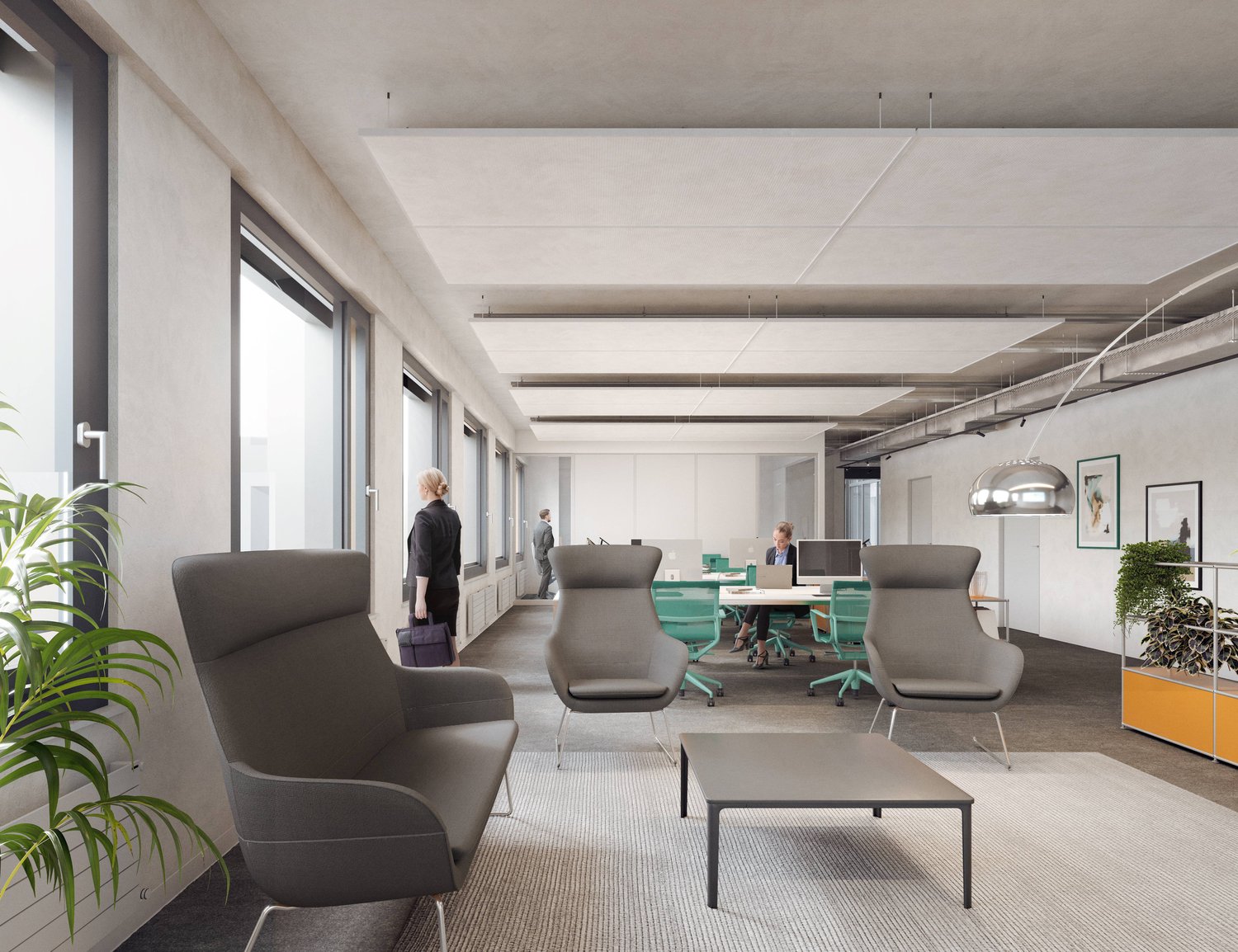 600m² Büro