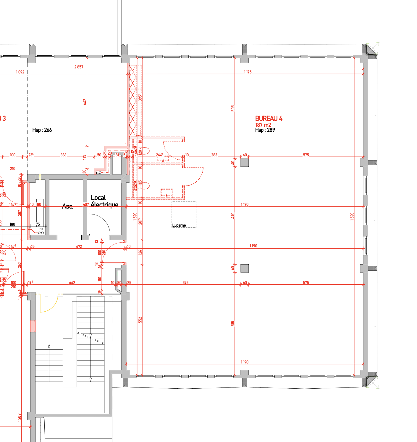 187m² ufficio