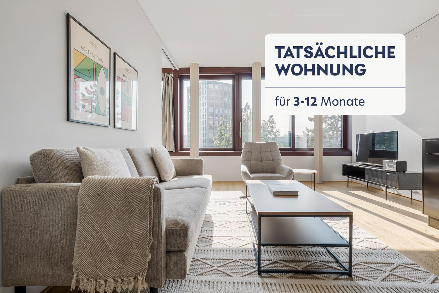 2 ½ rooms furnished flat, foto 1 di 10