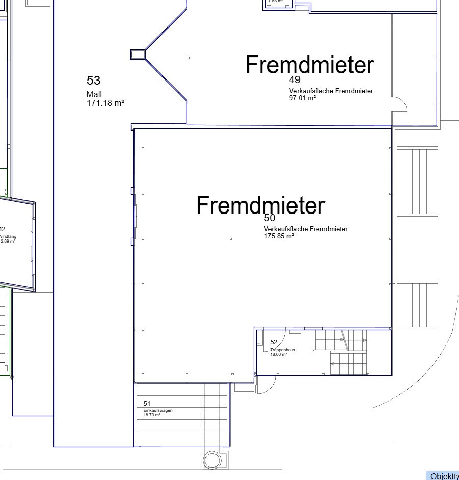 negozio di 175m²