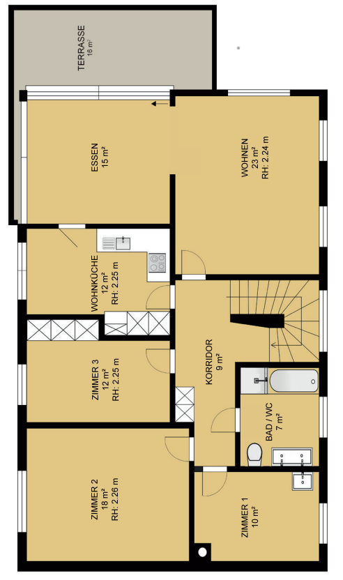 Appartamento di 5 ½ locali, foto 9 di 9
