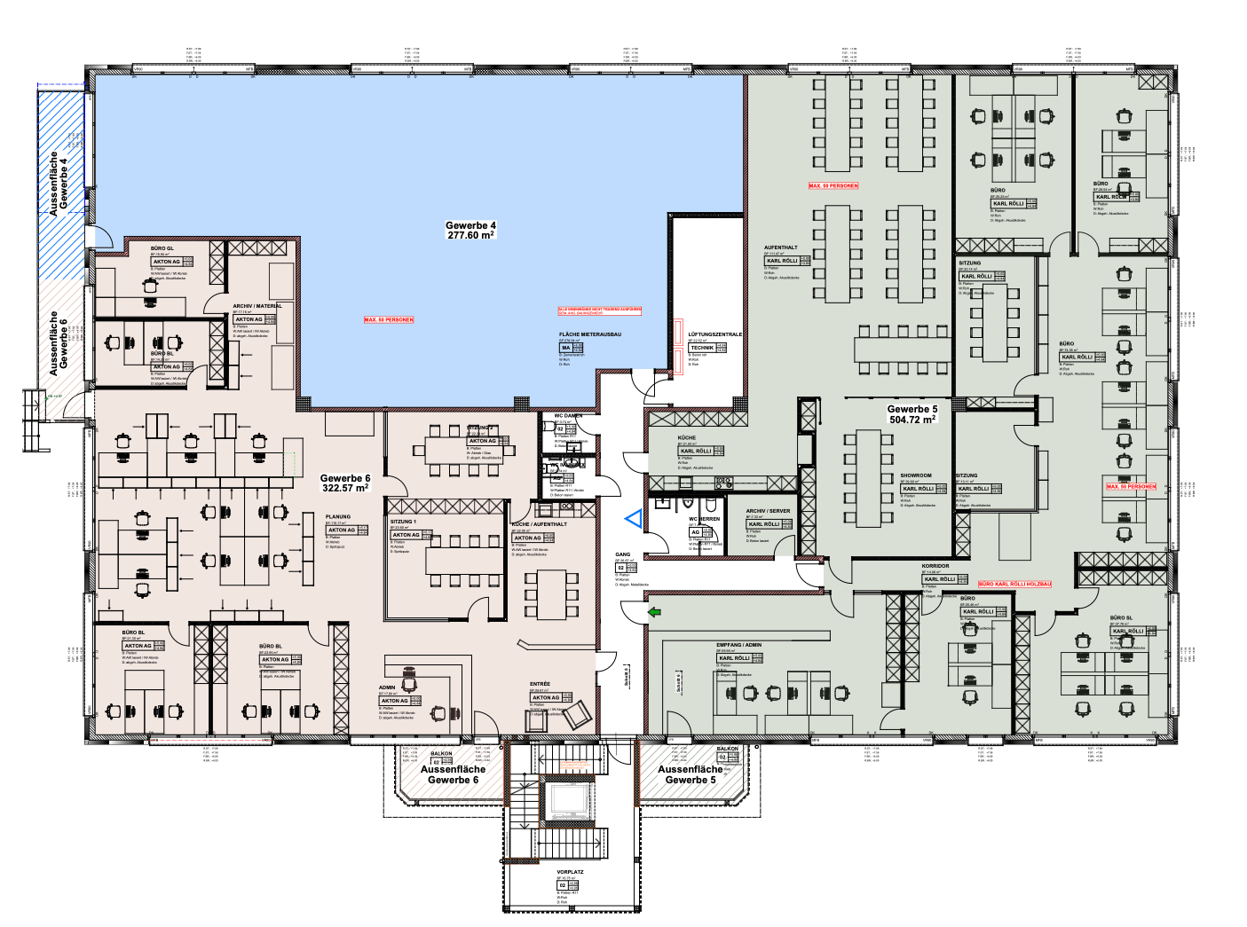 277m² commerciale