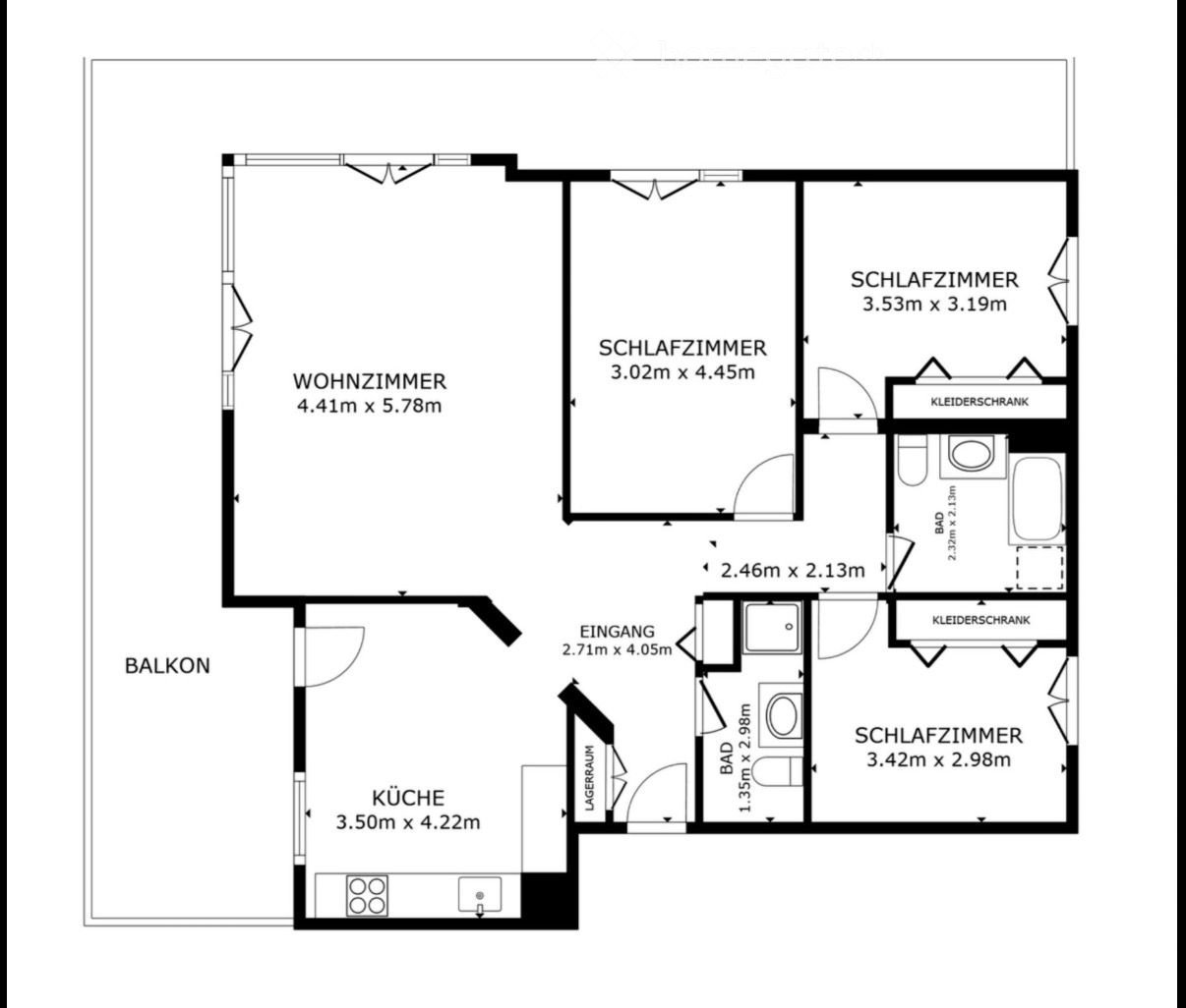 appartamento di 4 ½ locali, foto 1 di 5