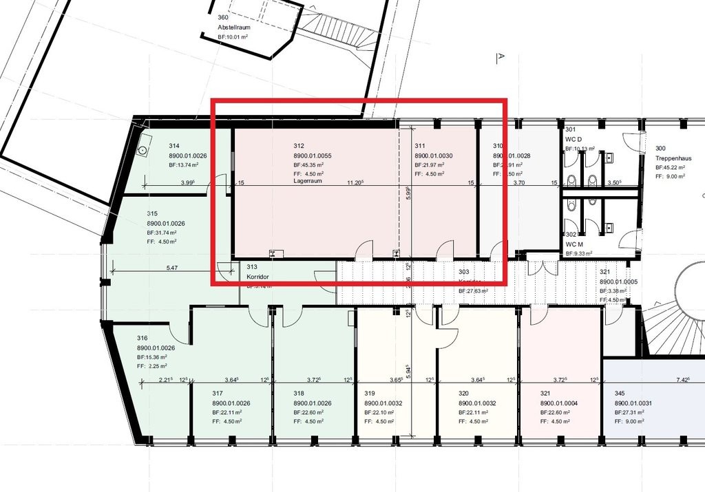 ufficio di 67m²