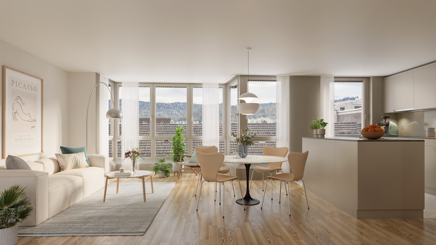 Appartamento di 2 ½ locali, foto 2 di 5