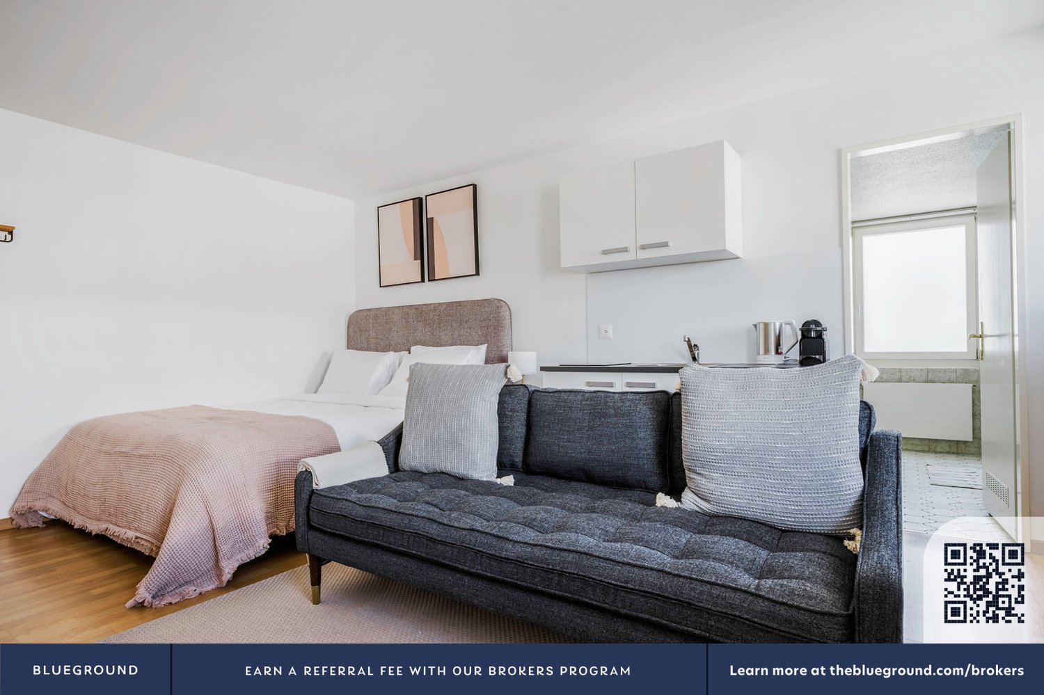 1 ½ rooms furnished flat