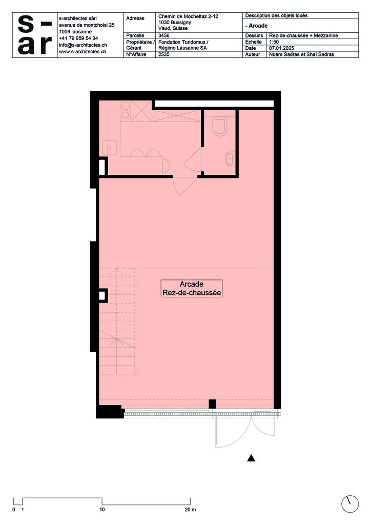Negozio di 65m²