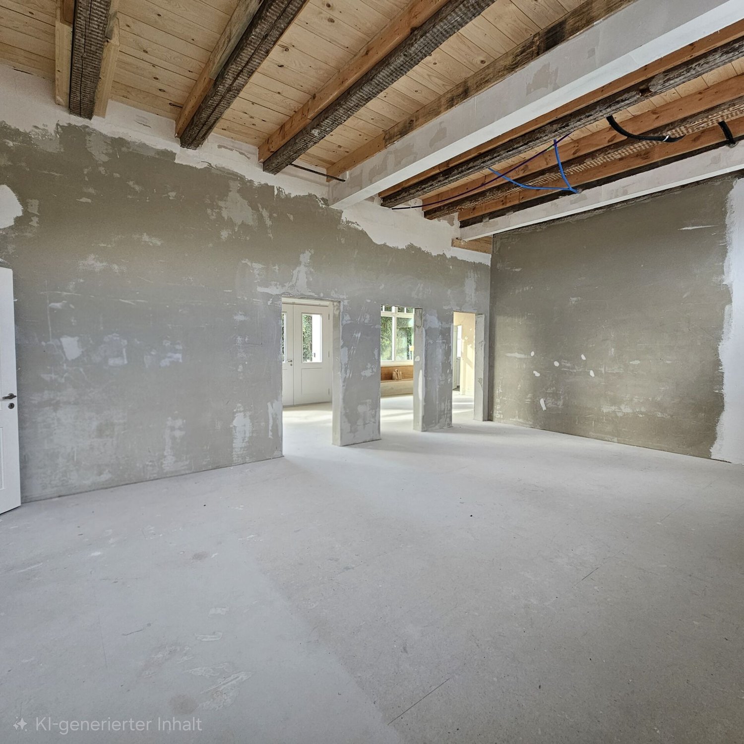 Bureaux de 176m²

Surface polyvalente avec marge de manœuvre pour votre concept d'utilisation

À la gare d'Etzwilen, une surface généreuse d'environ 175,7 m², incluant une surface de stockage, est à louer.

La surface est livrée en état brut et offre ainsi une grande marge de manœuvre pour la mise e