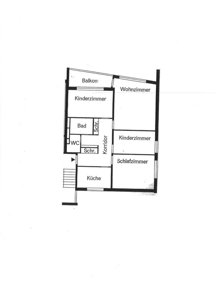 4 rooms apartment