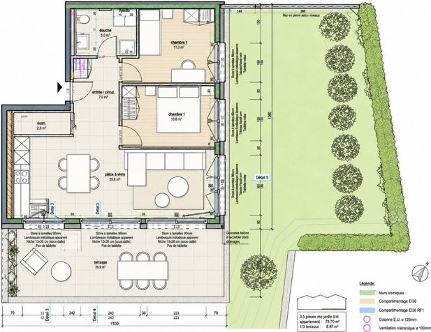 Appartamento di 3 ½ locali, foto 3 di 4