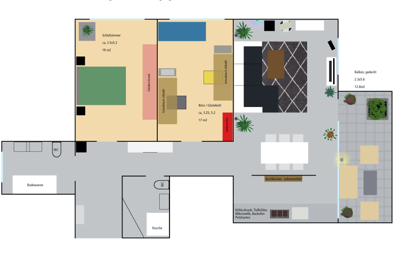 3 ½ Zimmer-Wohnung
